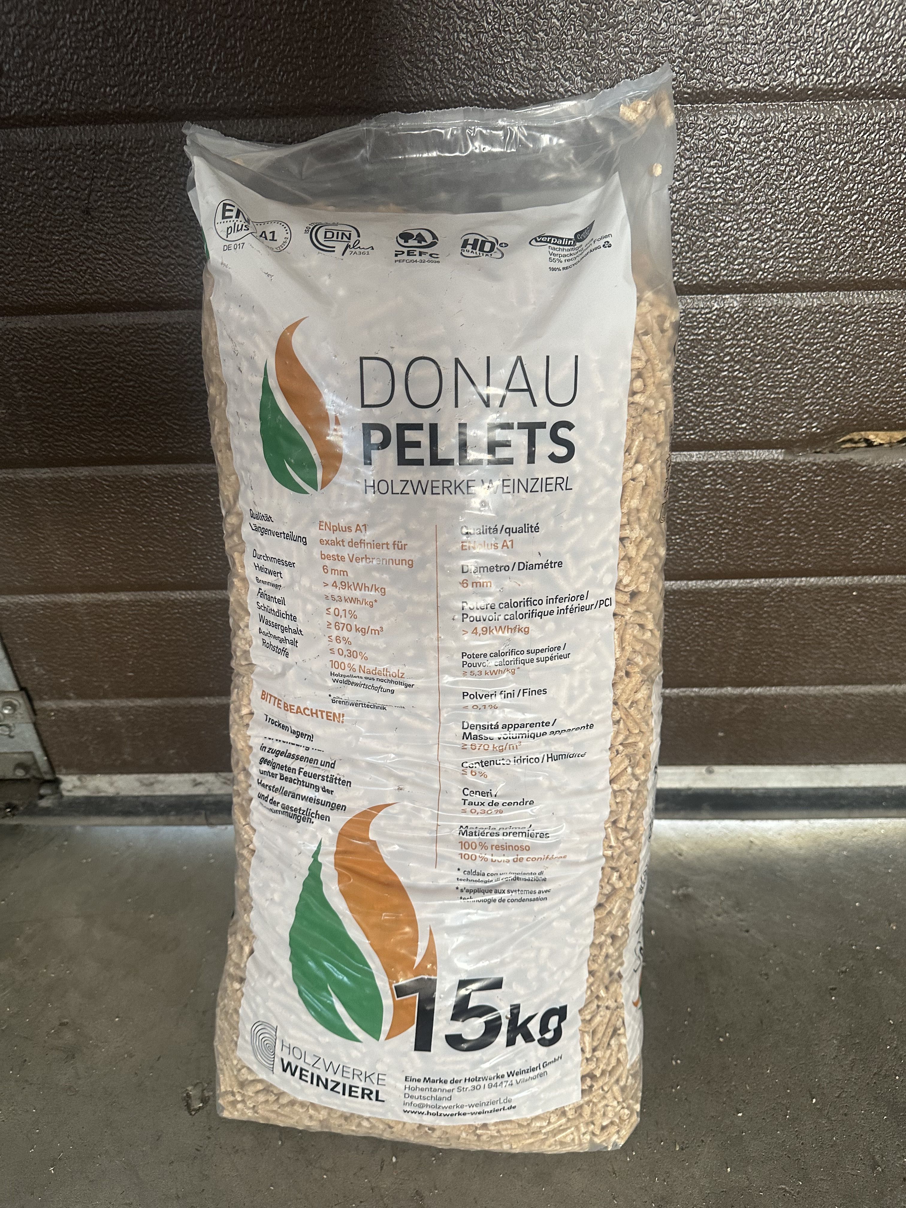 Donau Pellets (Holzwerke Weinzierl)